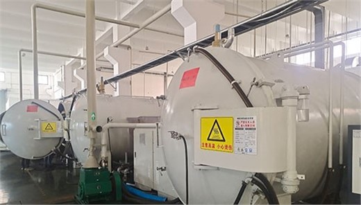 Horizontal high temperature graphitization furnace