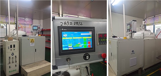 High temperature graphitization furnace for small laboratories