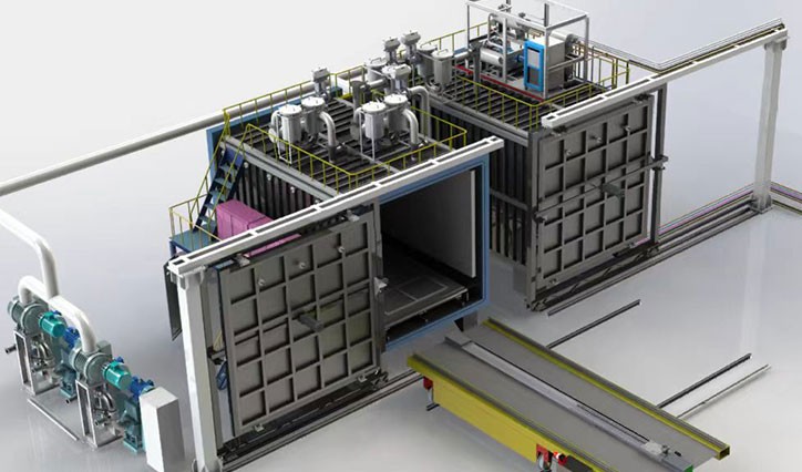 Integrated application plan for carbonization and graphitization furnace experiments of practical carbon paper and carbon cloth for fuel cells